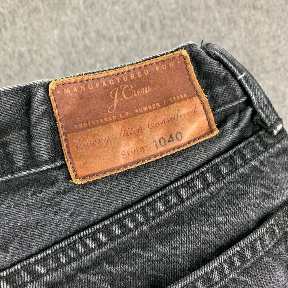 J. Crew Men’s Black Jeans - Style 1040